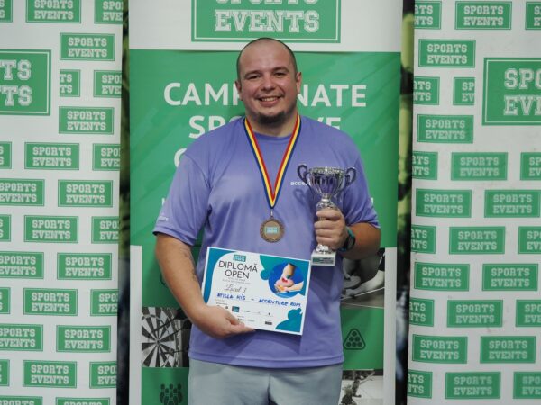 Petrileanul Attila Kis, pe podium la competiția de tenis de masă Sports Events