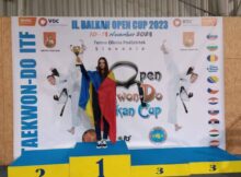 Karatista Elena Șamotă, cea mai bună sportivă junioară la Campionatul Balcanic de Taekwoon-Do