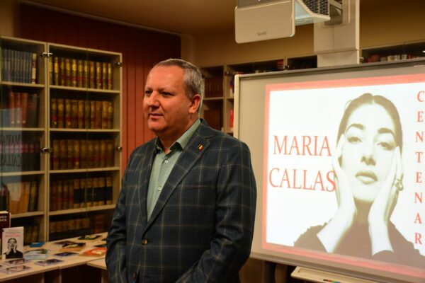 Maria Callas – o voce pentru eternitate, omagiată la Biblioteca județeană ”Ovid Densușianu”