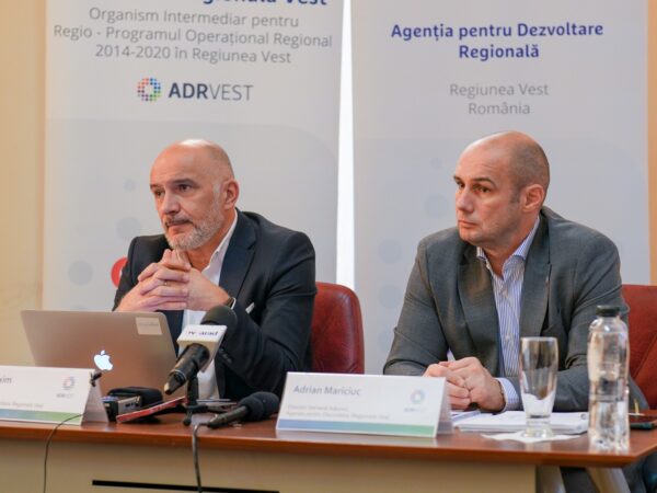 Peste 730 de milioane de euro investiți deja în Regiunea Vest prin Regio-POR 2014-2020