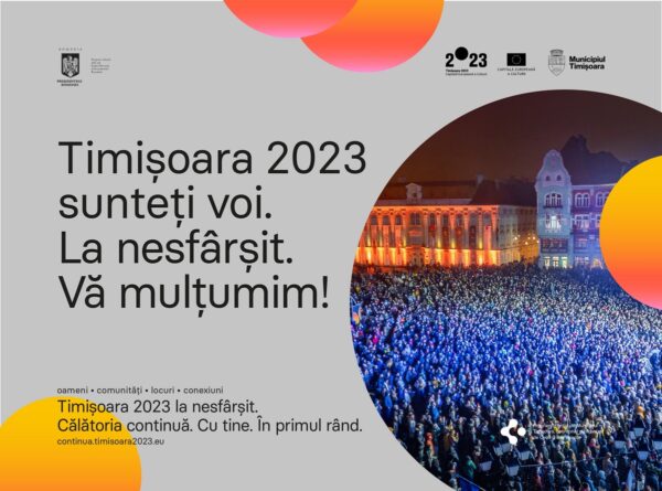 Premieră online, pe YouTube, a seriei de filme ”Timișoara 2023 – Capitala Culturală a Europei”