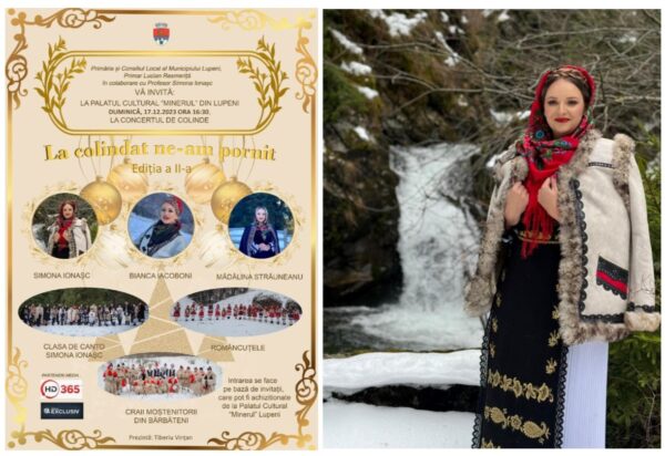 ”La colindat ne-am pornit!” și la Palat ne-am oprit, cu Simona Ionașc