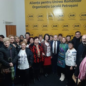 La Petroșani, doamnele de la AUR și-au constituit organizația de femei
