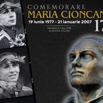 Atleta Maria Cioncan va fi comemorată la Hunedoara