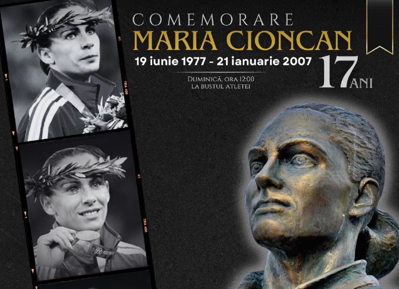 Atleta Maria Cioncan va fi comemorată la Hunedoara