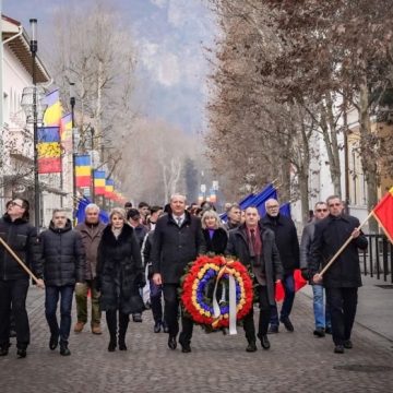 Aniversare a Unirii Principatelor Române, cu momente emoționante în municipiul Deva