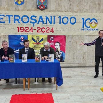 Emoționantă lansare a cărții ”Provocarea Rinului” de Avram Iancu, la Petroșani