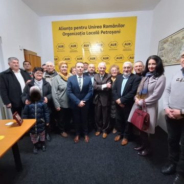 Periplu în Valea Jiului al lui Peter Costea, candidat AUR la alegerile europarlamentare