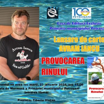 Cartea ”Provocarea Rinului” de Avram Iancu va fi lansată la Petroșani