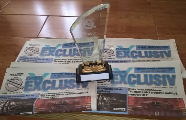 premiul-exclusiv ”Premiile Exclusiv” recompensează și în acest an cei mai activi și valoroși oameni ai Văii Jiului