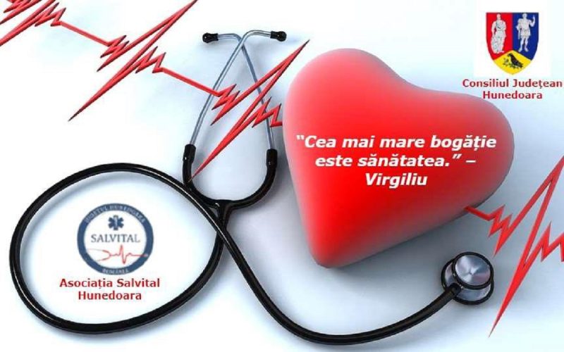 Asociația Salvital Hunedoara – de 18 ani pentru sănătatea hunedorenilor