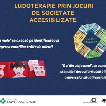 Terapiile prin jocuri de societate accesibilizate aduc toți copiii împreună