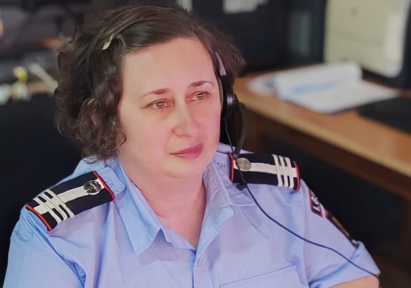 Cristina de la ISU Hunedoara, operatorul care primește mesajele de urgență prin 112