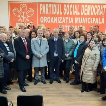 Social-democrații din Petroșani și-au desemnat candidatul pentru alegerea viitorului primar de la Petroșani: Constantin Fulga