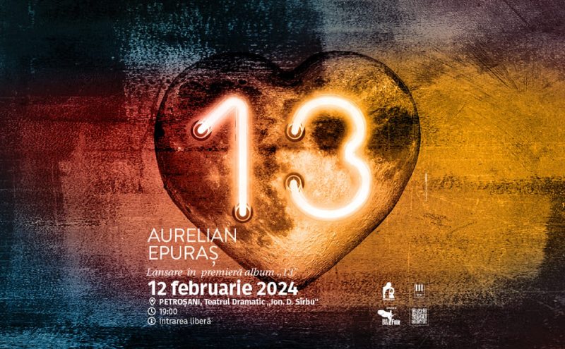 Pianistul Aurelian Epuraș lansează la Petroșani primul său album muzical: ”13”