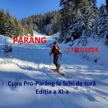 Competiție de schi de tură în Parângul Mic la ediția a XI-a a ”Cupei Pro Parâng”