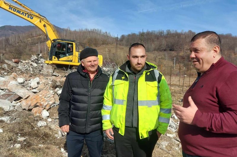 Investițiile din proiectul ”Green Line” au început  în forță și la Uricani