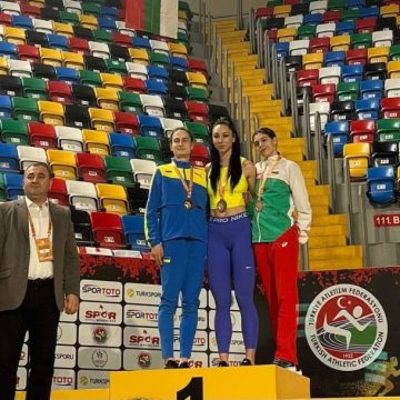 Atleta Florentina Iușco, de la CSM Deva, a devenit campioană balcanică la săritura în lungime