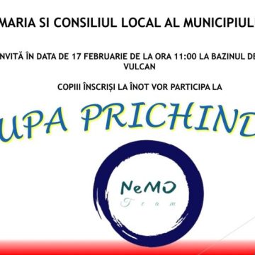 Natație, educație, motivație la ”Cupa Prichindel” la înot de la Vulcan
