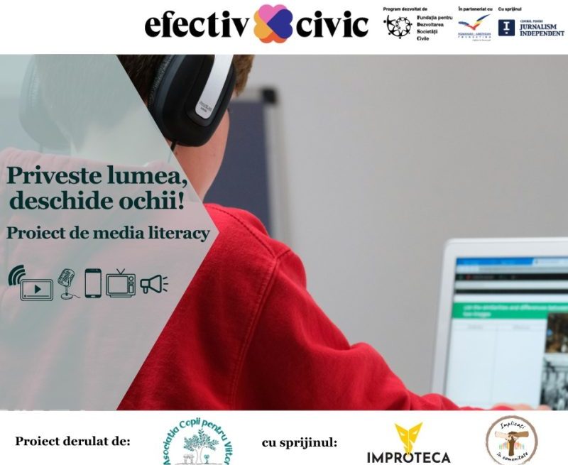 Proiect de Educaţie Media: ”Deschide Ochii, Priveşte Lumea!”