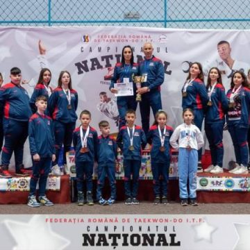”Panterele negre” din Valea Jiului au cucerit 26 de medalii la Campionatul Național de Taekwoon-Do