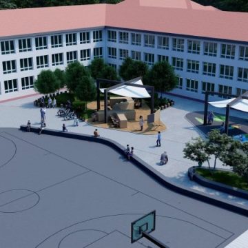 Mini-campus școlar ca-n filme la Școala gimnazială nr. 2 din Lupeni