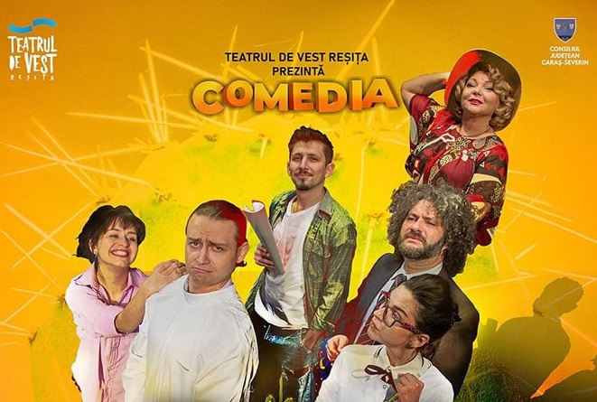 Invitație la teatru: Comedia ”Floare de cactus”, în reprezentație specială la Teatrul ”I.D. Sîrbu” din Petroșani