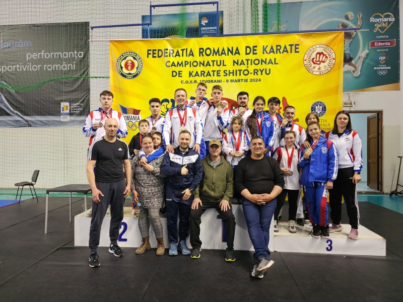 Sportivii CS Poli Karate Petroșani au cucerit 42 de medalii la Campionatul Național de Karate Shito-Ryu