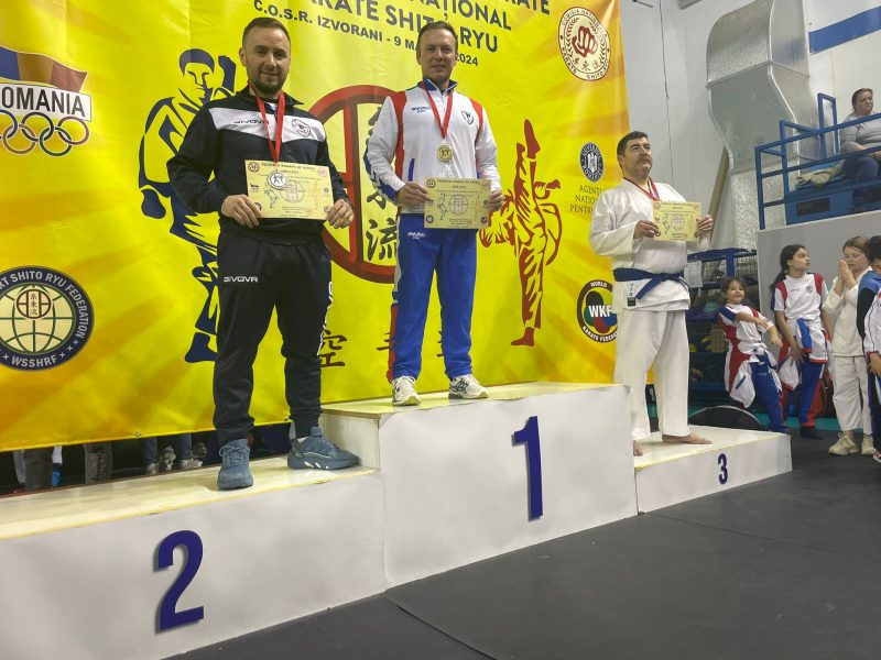 Două medalii de aur la Campionatul Național de Karate pentru liderul AUR Petroșani