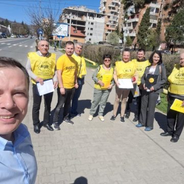 Cristian Cațan (AUR): „Fiecare semnătură contează! La Petroșani, suntem în grafic cu semnăturile de susținere necesare pentru alegerile locale și europarlamentare”