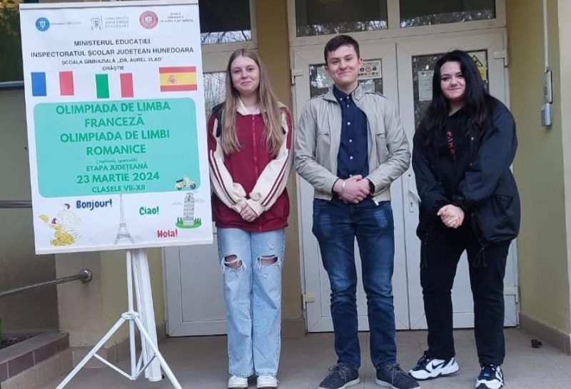 Patru elevi ai Colegiului Tehnic ”Constantin Brâncuși” din Petrila s-au calificat la tot atâtea olimpiade naționale școlare