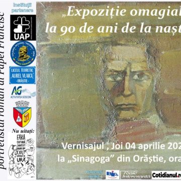 La Orăștie se deschide Salonul expozițional „Omagiu Liviu Lăzărescu la 90 ani de la naștere”