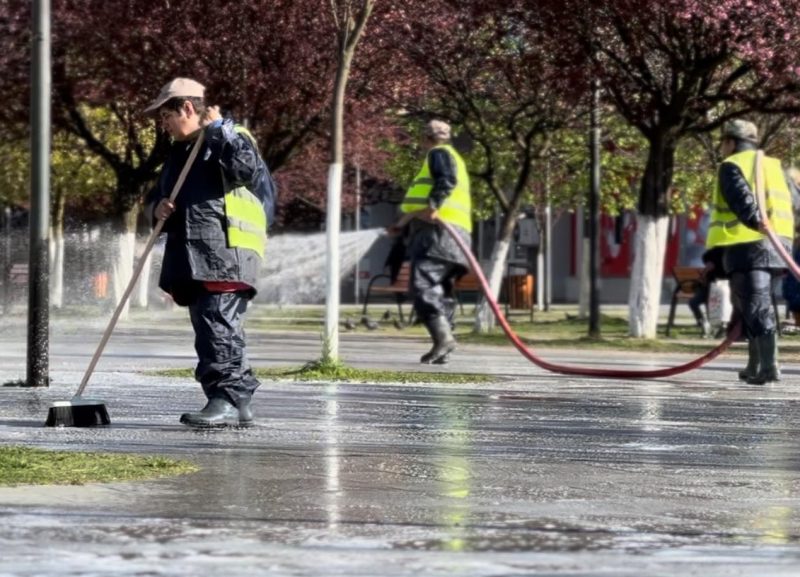 Acțiuni de curățenie și igienizare pe domeniul public al municipiului Petroșani