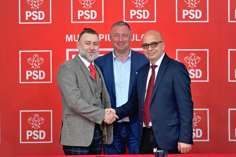 Fiul lui Gheorghe Ile s-a alăturat primarului social-democrat Cristian Merișanu, la PSD Vulcan
