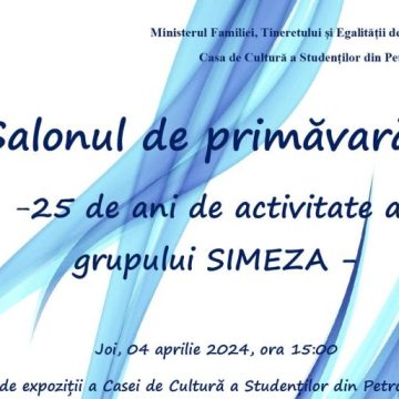 Expoziție aniversară de artă plastică a Cercului artistic ”Simeza” din Petroșani
