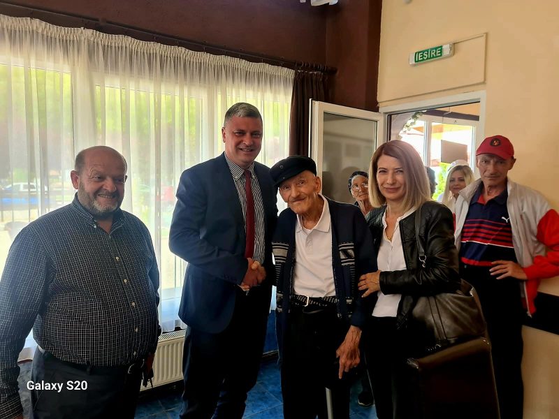 Centenarul veteranului de război Tudor Gheorghe din municipiul Lupeni