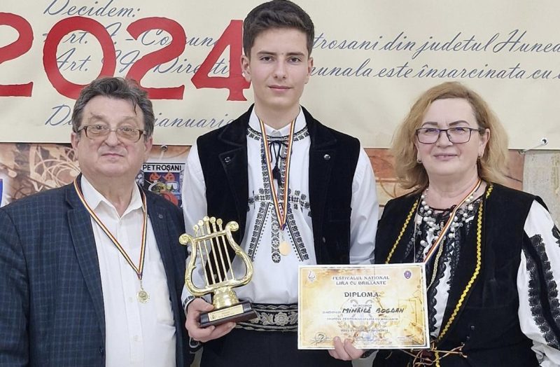 Trofeul ”Lira cu briliante” a fost câștigat de saxofonistul Bogdan Mihăilă