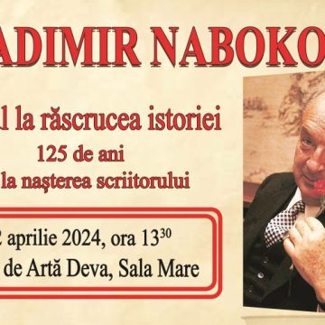 Manifestare cultural-educativă la Biblioteca județeană din Deva sub genericul „Vladimir Nabokov – Omul la răscrucea istoriei”