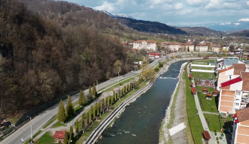 Lucrări de modernizare pe DN 66A, la Uricani