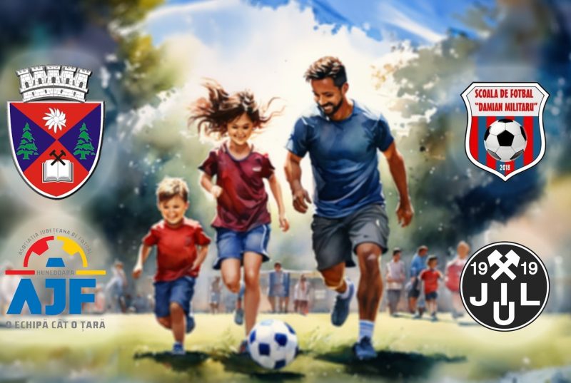 Invitație la ”Fotbal în familie” la Petroșani