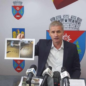 Primarul Tiberiu Iacob Ridzi acuză fapte huliganice din partea competitorilor politici