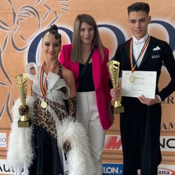 Dansatorii sportivi de la CSM Deva, locul I la ORRO International Dance Championship