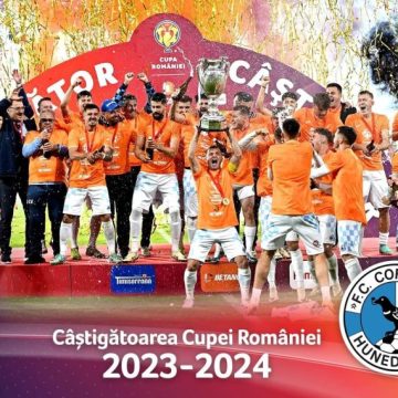 Cupa României va fi prezentată oficial la Consiliul Județean Hunedoara