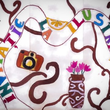 „Invitație la Ilustrație” din partea micilor pictori ai Clubului copiilor din Petrila