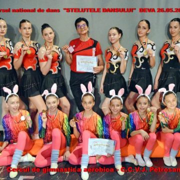 Steluțele dansului de la Clubul copiilor Valea Jiului, campioane în concursul ”Steluțele Dansului” la Deva