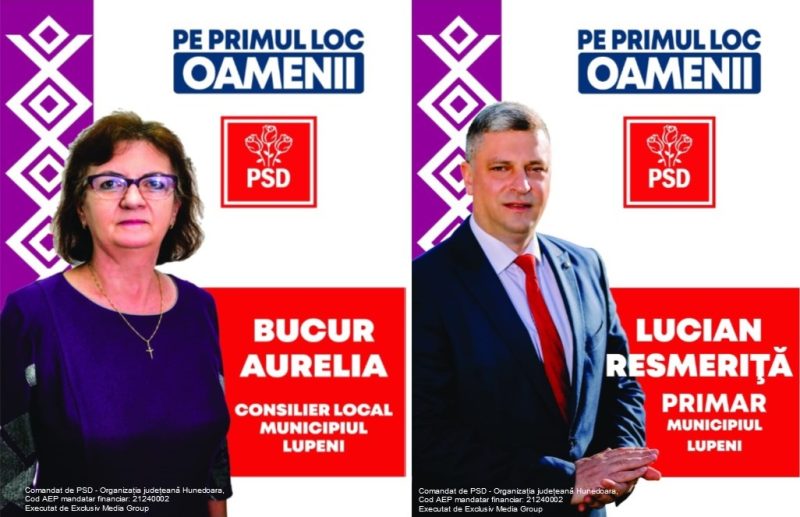 Profil de candidat pentru Consiliul local al PSD Lupeni: AURELIA BUCUR