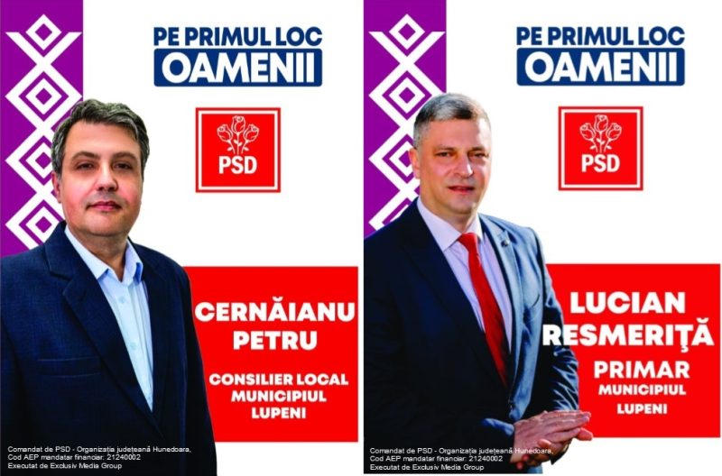 Profil de candidat pentru Consiliul local al PSD Lupeni: PETRU CERNĂIANU