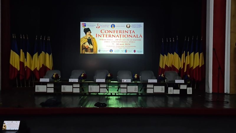 La Deva începe joi, 9 mai 2024, conferința „Avram Iancu – 200 de ani de la naștere. Omul, contemporanii, epoca.”