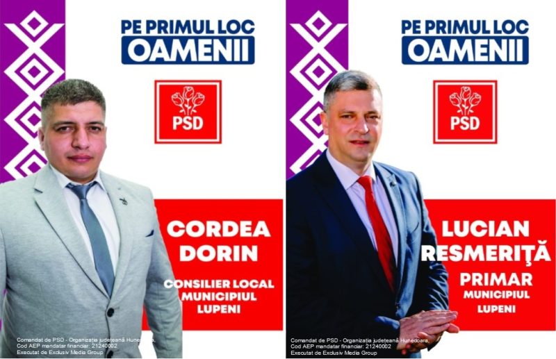 Profil de candidat pentru Consiliul local al PSD Lupeni: CORDEA DORIN