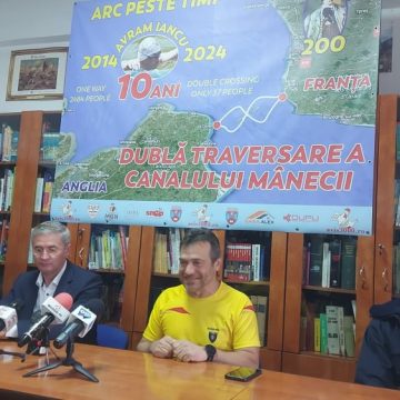 ”Crăișorul apelor” din Petroșani onorează memoria ”Crăișorului munților” cu un obiectiv de mare curaj: dubla traversare înot a Canalului Mânecii